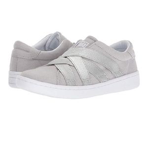 New Keds Girls Grey Ace Gore Sneakers.